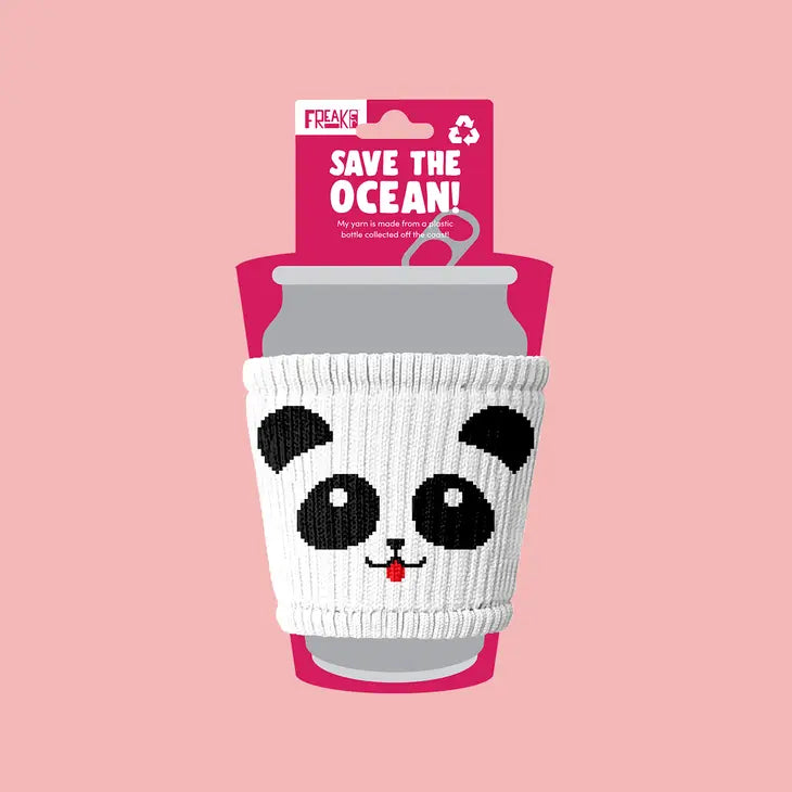 Eco-Friendly Universal Drink Sleeve - Recycled Ocean Plastic Cup Insulator