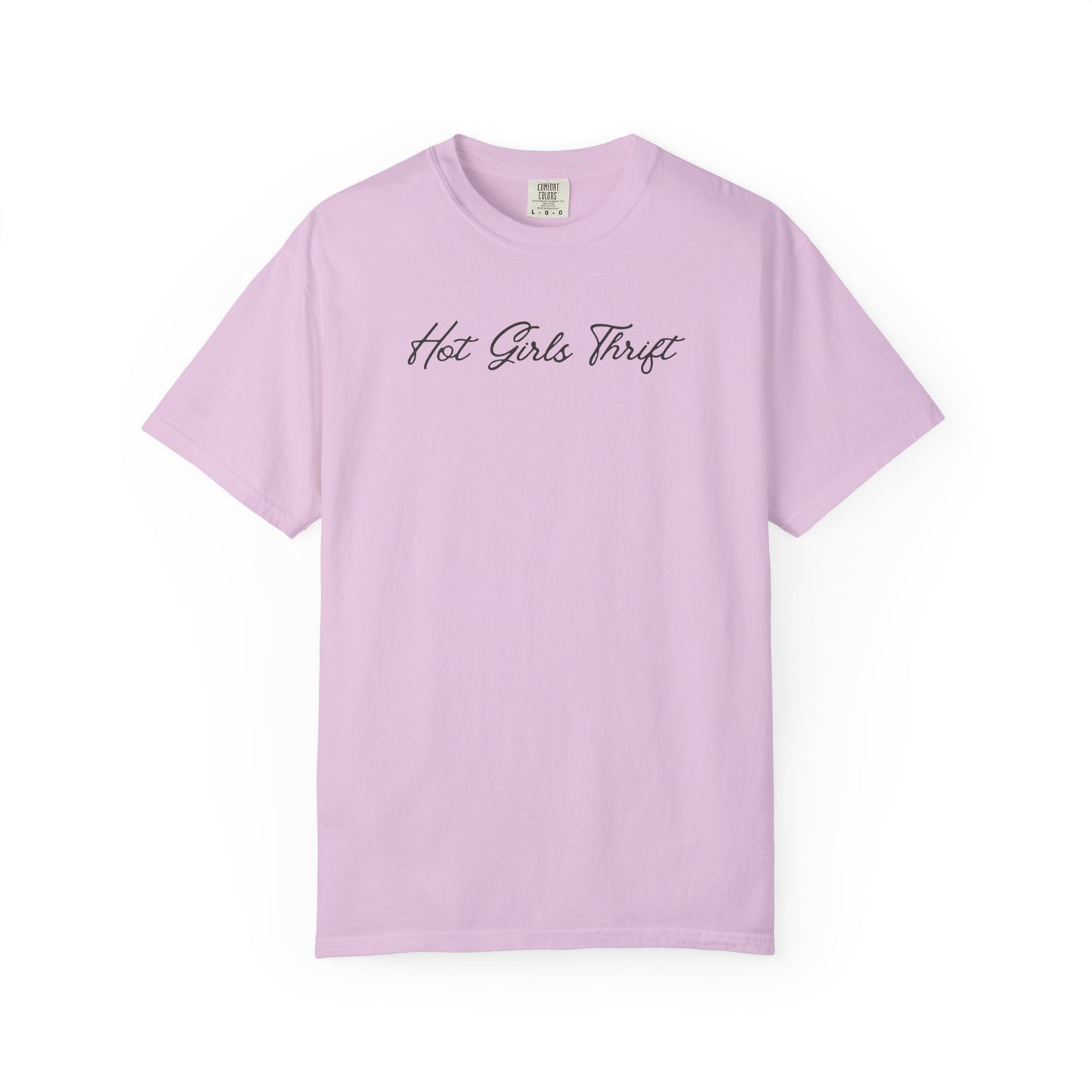 Hot Girls Thrift Shirt - Retro Cursive Cool Girl Thrifting Tee