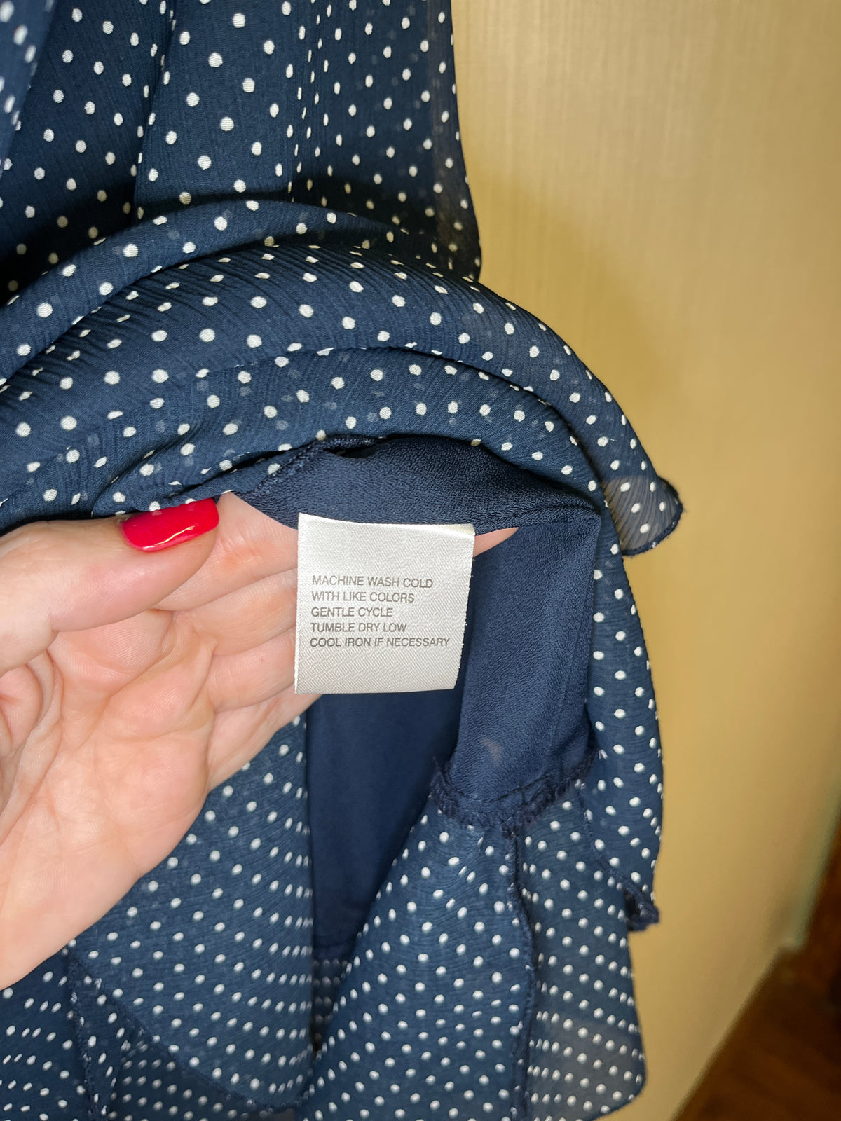 Sag Harbor Polka Dot Skirt XLP