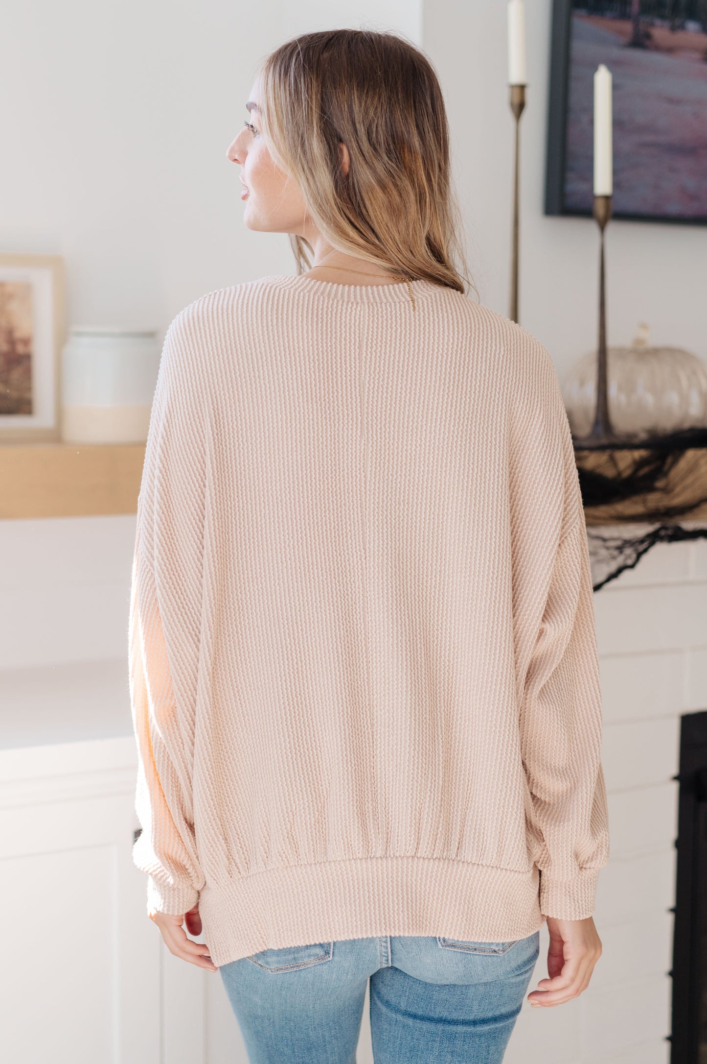 You Can Handle It Pullover- Ribbed Knit, Crew Neck, Super Soft Cream Sweater