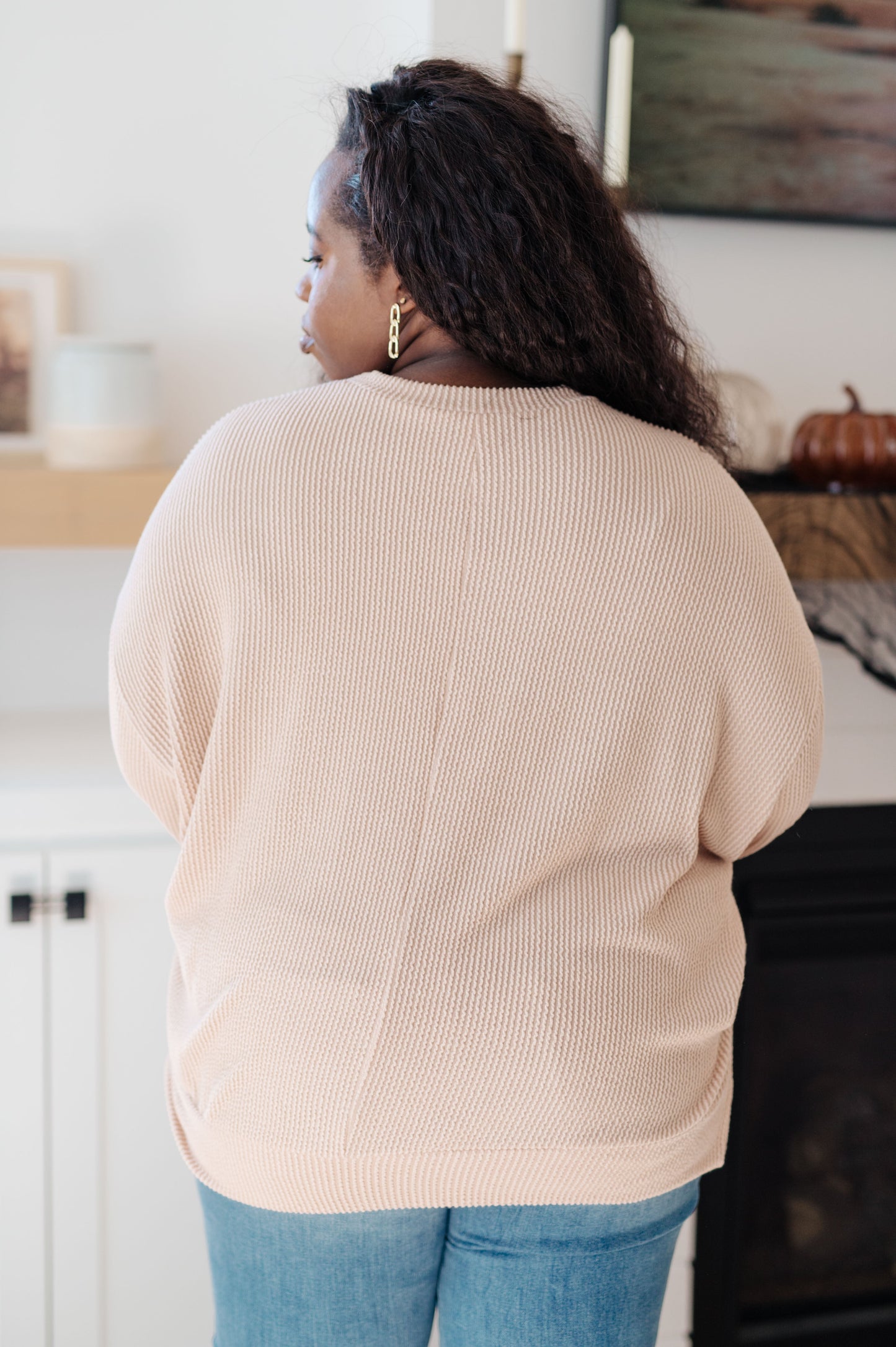 You Can Handle It Pullover- Ribbed Knit, Crew Neck, Super Soft Cream Sweater