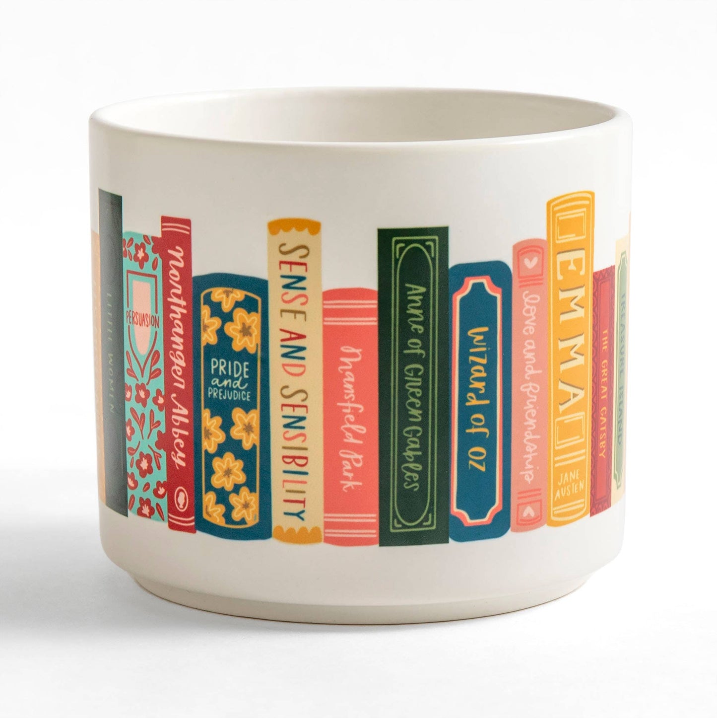 Classic Books Large Ceramic Mug