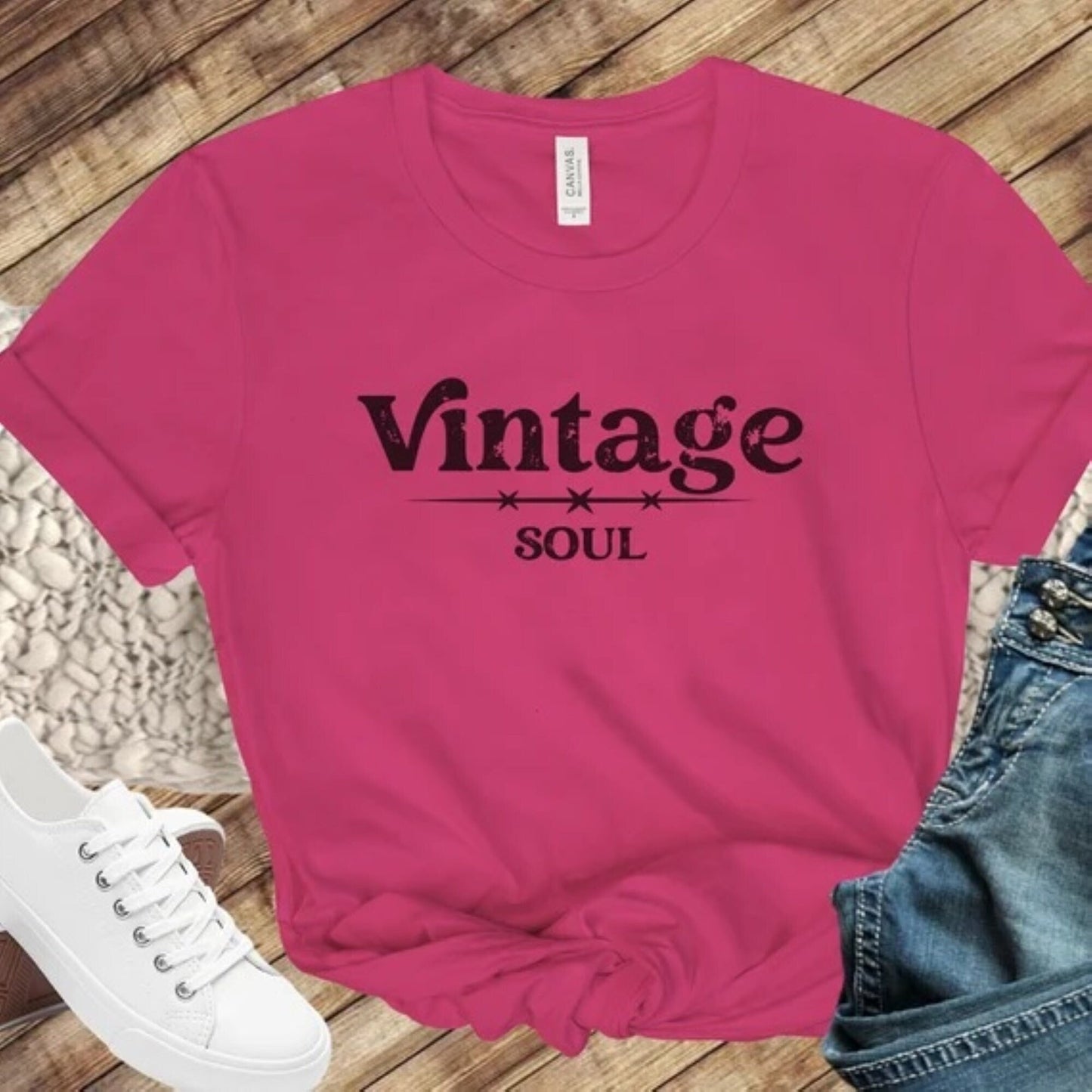 Vintage Soul Short Sleeved T-Shirt