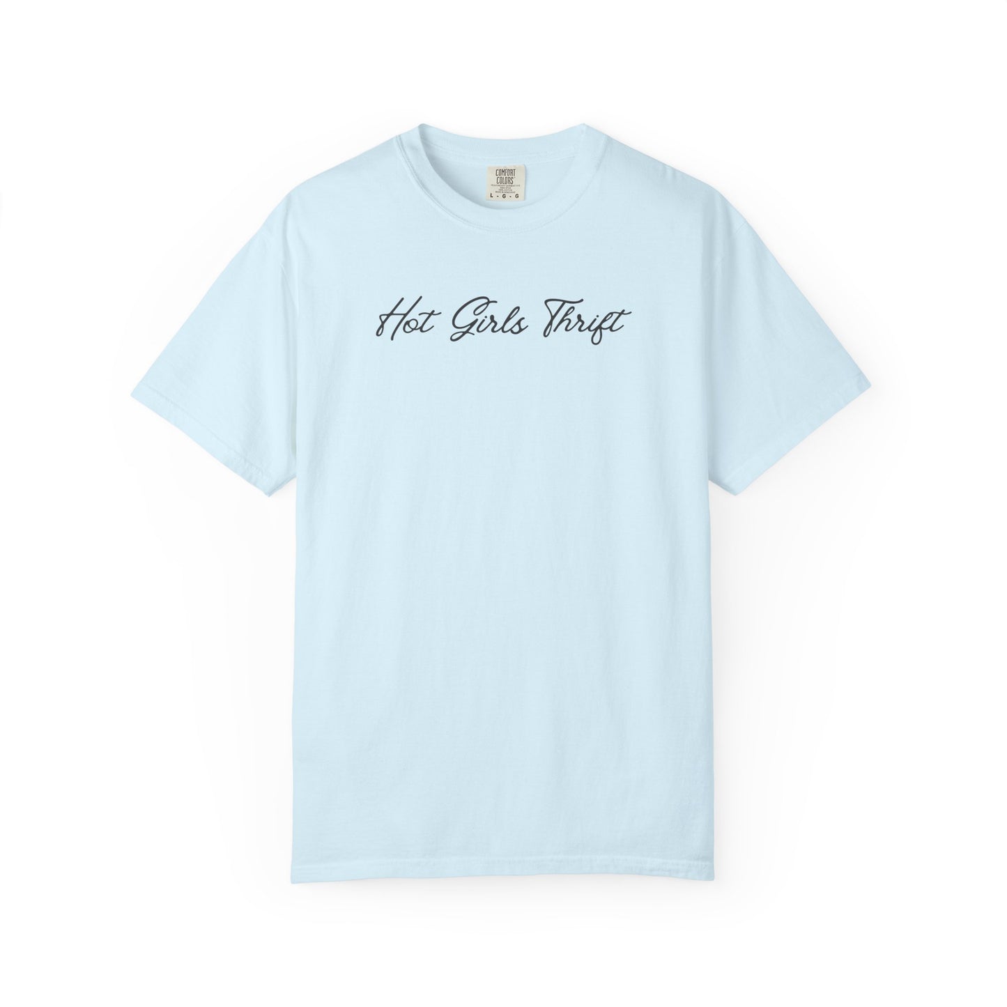 Hot Girls Thrift Shirt - Retro Cursive Cool Girl Thrifting Tee