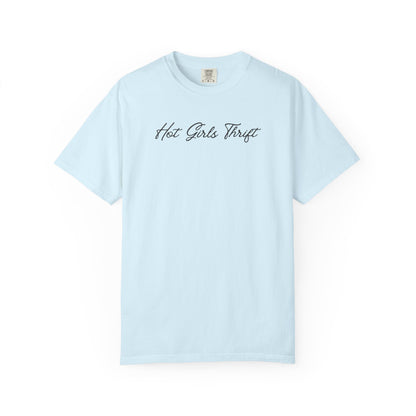 Hot Girls Thrift Shirt - Retro Cursive Cool Girl Thrifting Tee