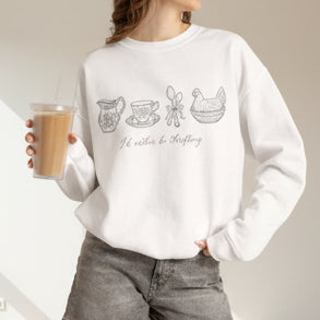 Vintage Vibe Thrifting Sweater - Retro Cottagecore Antique Lover Pullover