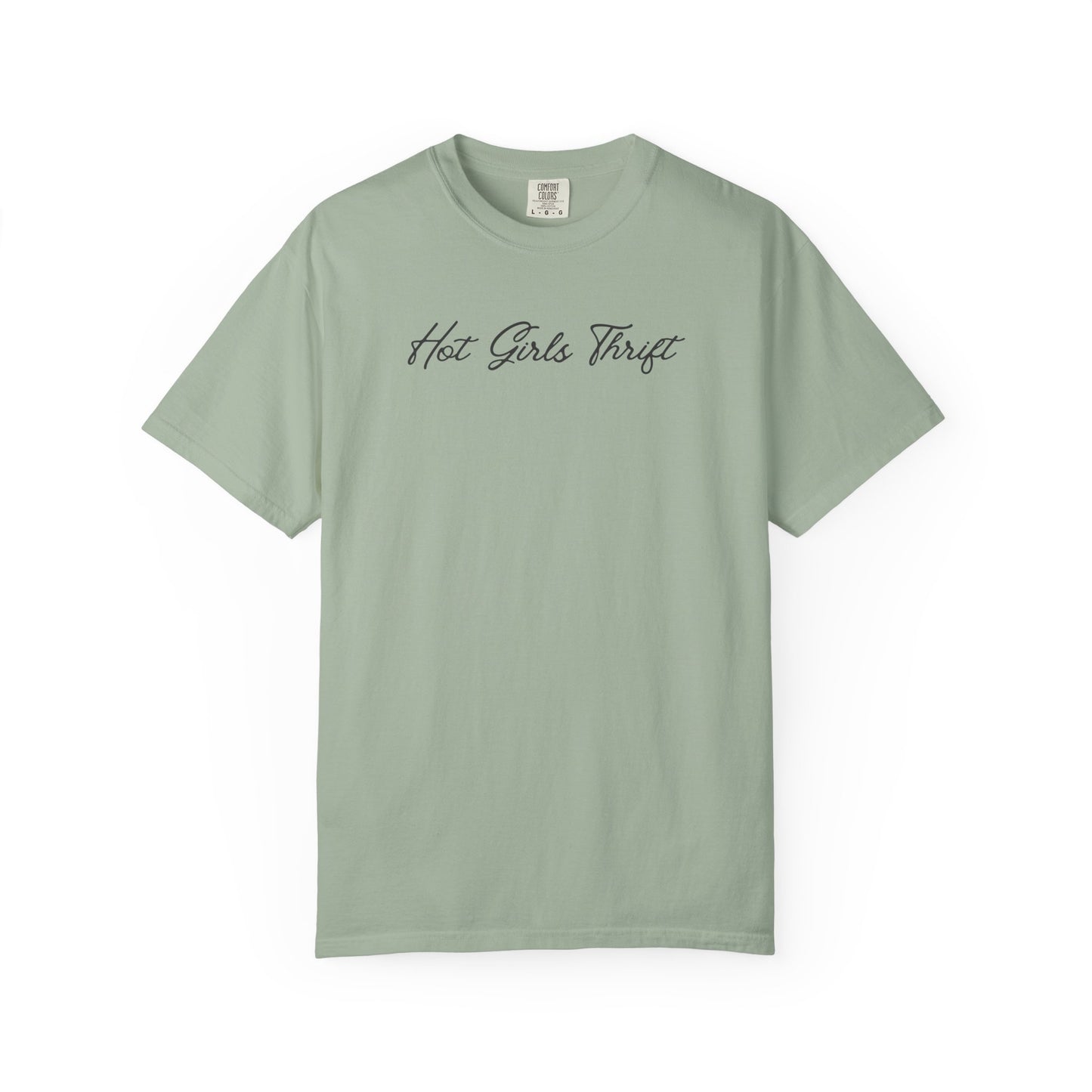 Hot Girls Thrift Shirt - Retro Cursive Cool Girl Thrifting Tee