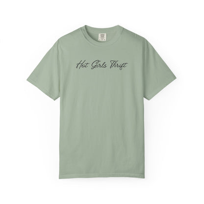 Hot Girls Thrift Shirt - Retro Cursive Cool Girl Thrifting Tee