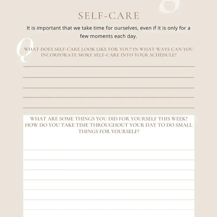 Mental Health 30 Day Feelings Journal