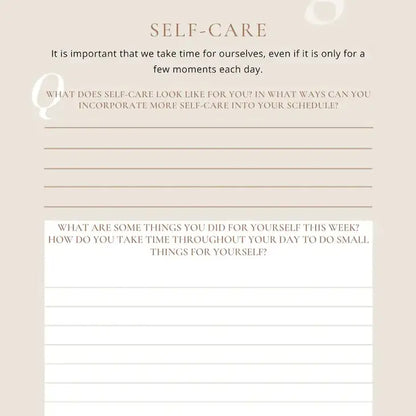 Mental Health 30 Day Feelings Journal