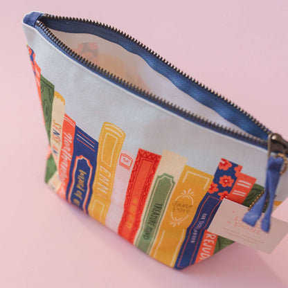 Books Canvas Pouch
