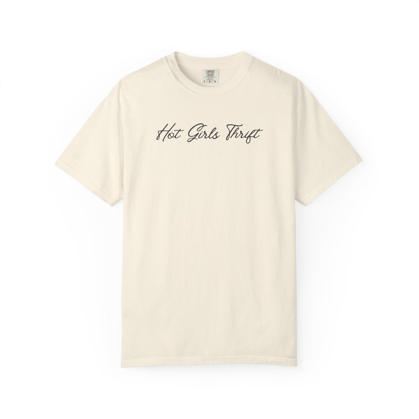 Hot Girls Thrift Shirt - Retro Cursive Cool Girl Thrifting Tee