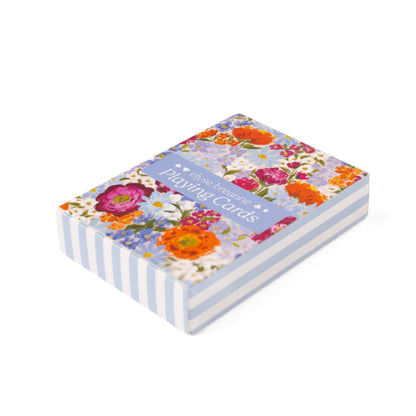 Primavera x Blue Stripes Deck of Cards – Artistic Playing Card Set