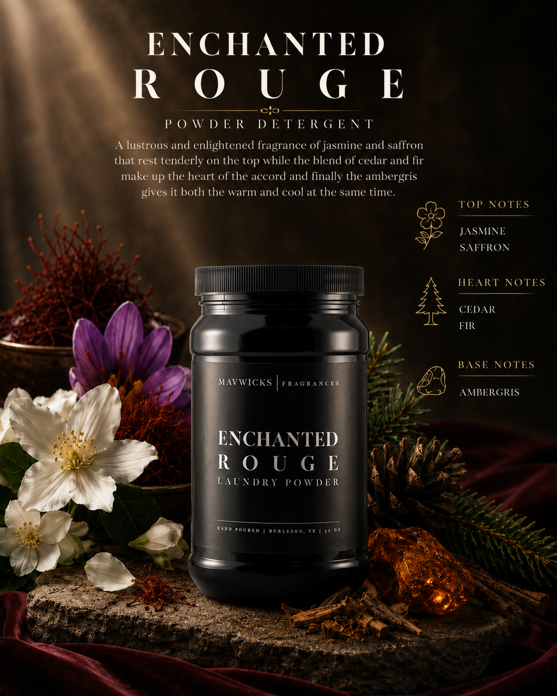 Powdered Luxury Laundry Detergent