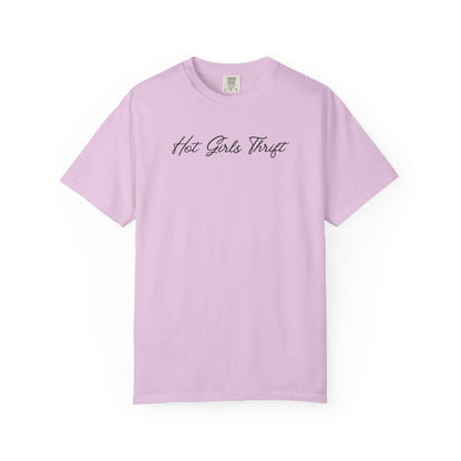 Hot Girls Thrift Shirt - Retro Cursive Cool Girl Thrifting Tee