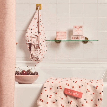 Cleansing Tart Cherry Solid Body Wash | Vegan Bottle-Free Body Cleanser for Soft, Smooth Skin