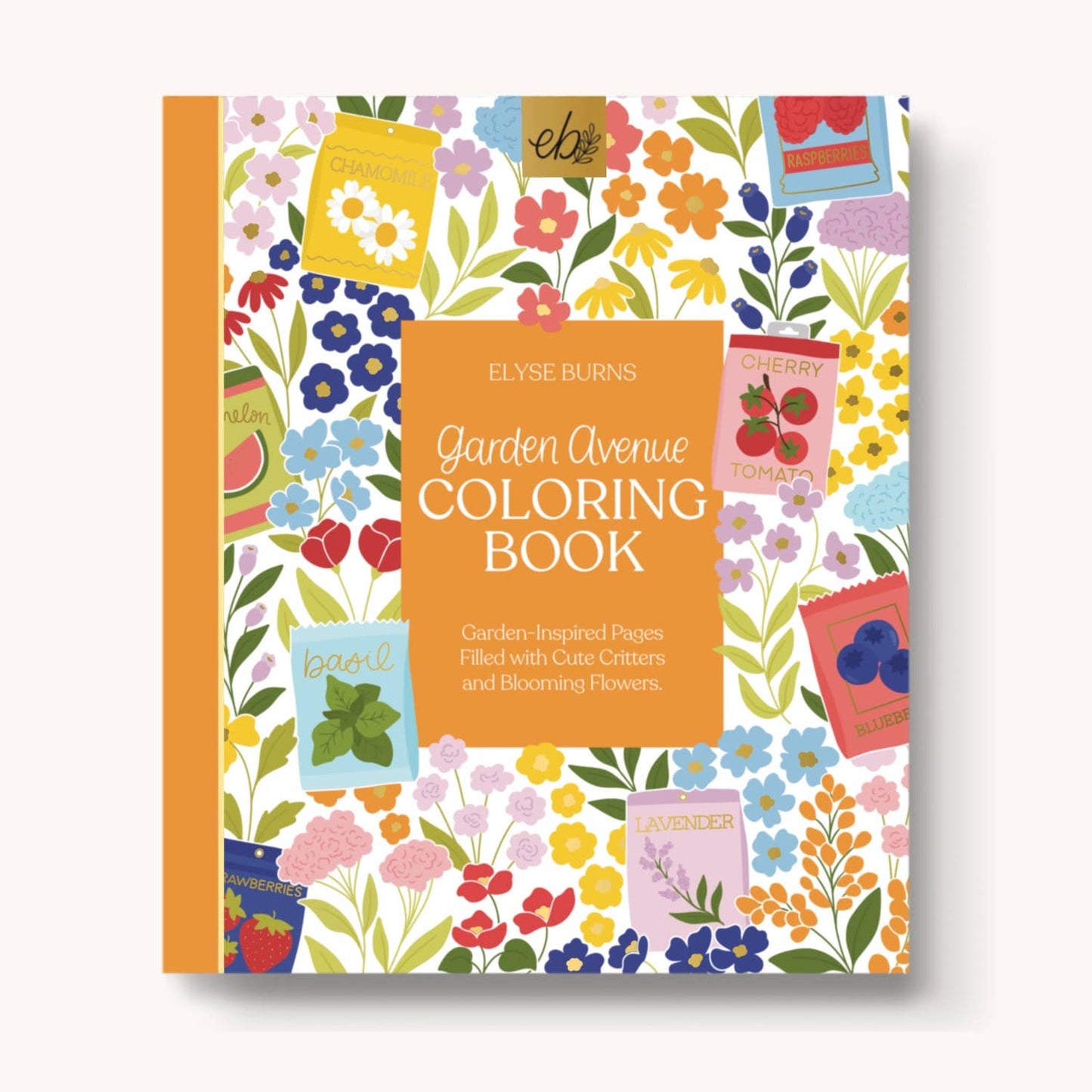Garden Avenue Coloring Book – Hand-Drawn Floral & Pattern Designs by Elyse Breanne
