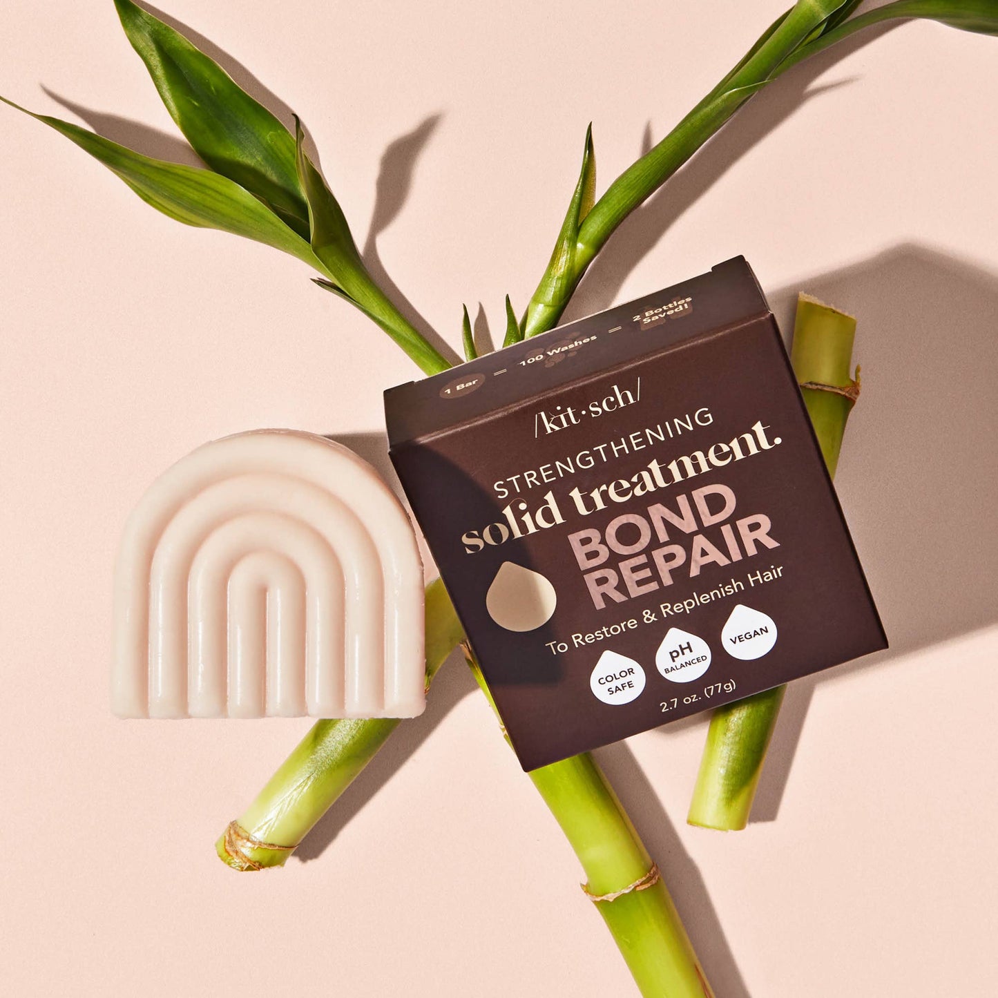 Strengthening Bond Repair Solid Hair Mask | Vegan Protein Treatment for Dry & Damaged Hair