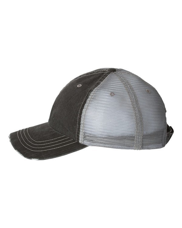 VACAY Colorful Embroidered Trucker Hat Baseball Cap