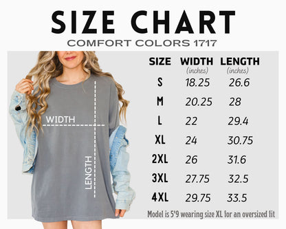 Comfort Colors Thrifting Graphic Tee - Retro Floral Thrift Lover Shirt