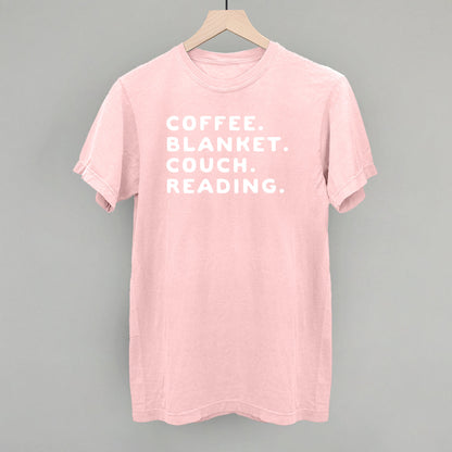 Comfort Colors Coffee Blanket Couch Reading Shirt Bookish Shirt