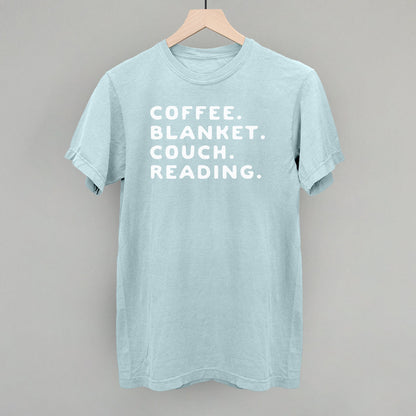 Comfort Colors Coffee Blanket Couch Reading Shirt Bookish Shirt