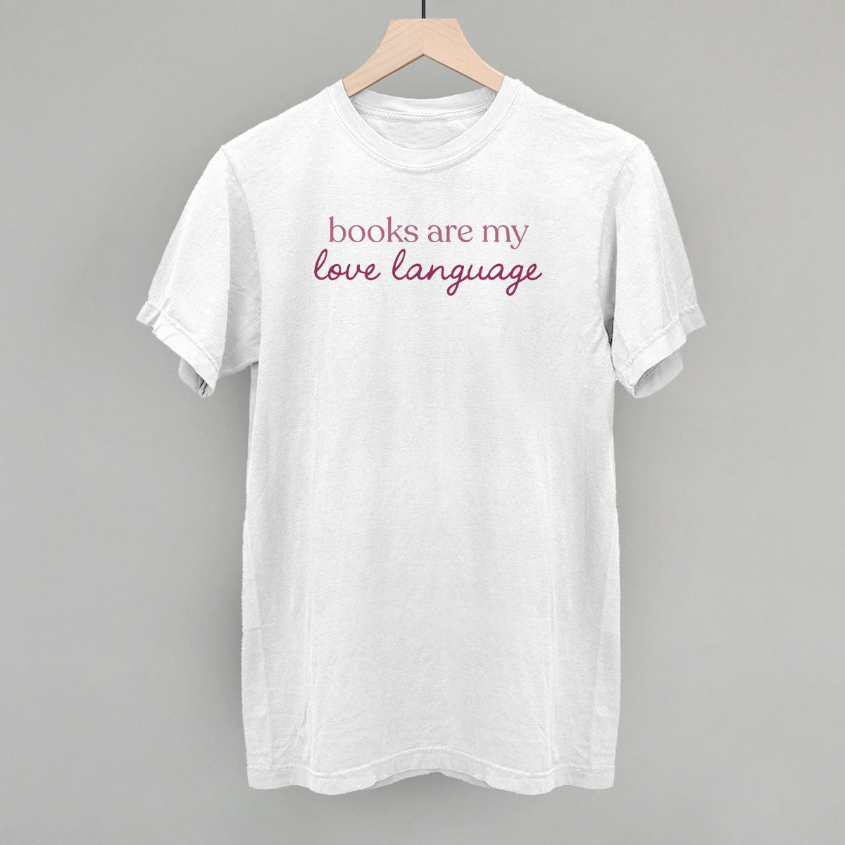 Books Are My Love Language Sweatshirt Bookish Apparel