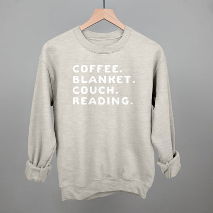 Comfort Colors Coffee Blanket Couch Reading Shirt Bookish Shirt