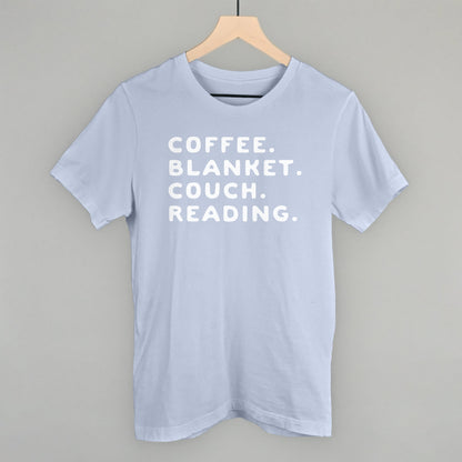 Comfort Colors Coffee Blanket Couch Reading Shirt Bookish Shirt