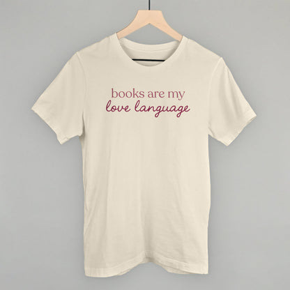 Books Are My Love Language Sweatshirt Bookish Apparel