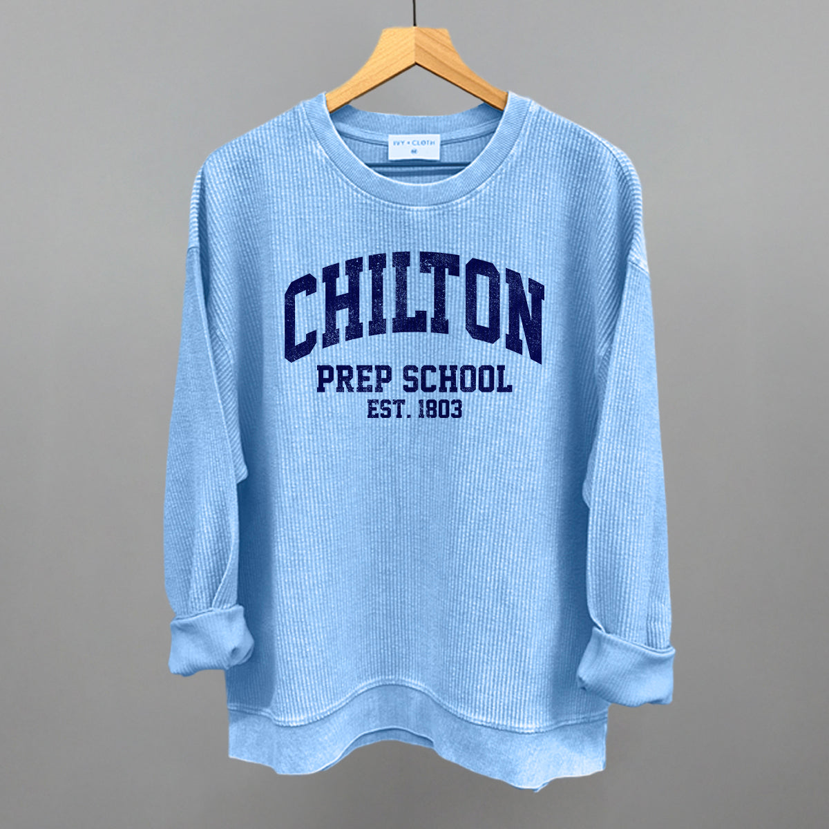 Chilton Prep School Crewneck Sweatshirt -Gilmore Girls Inspired Oatmeal Pullover