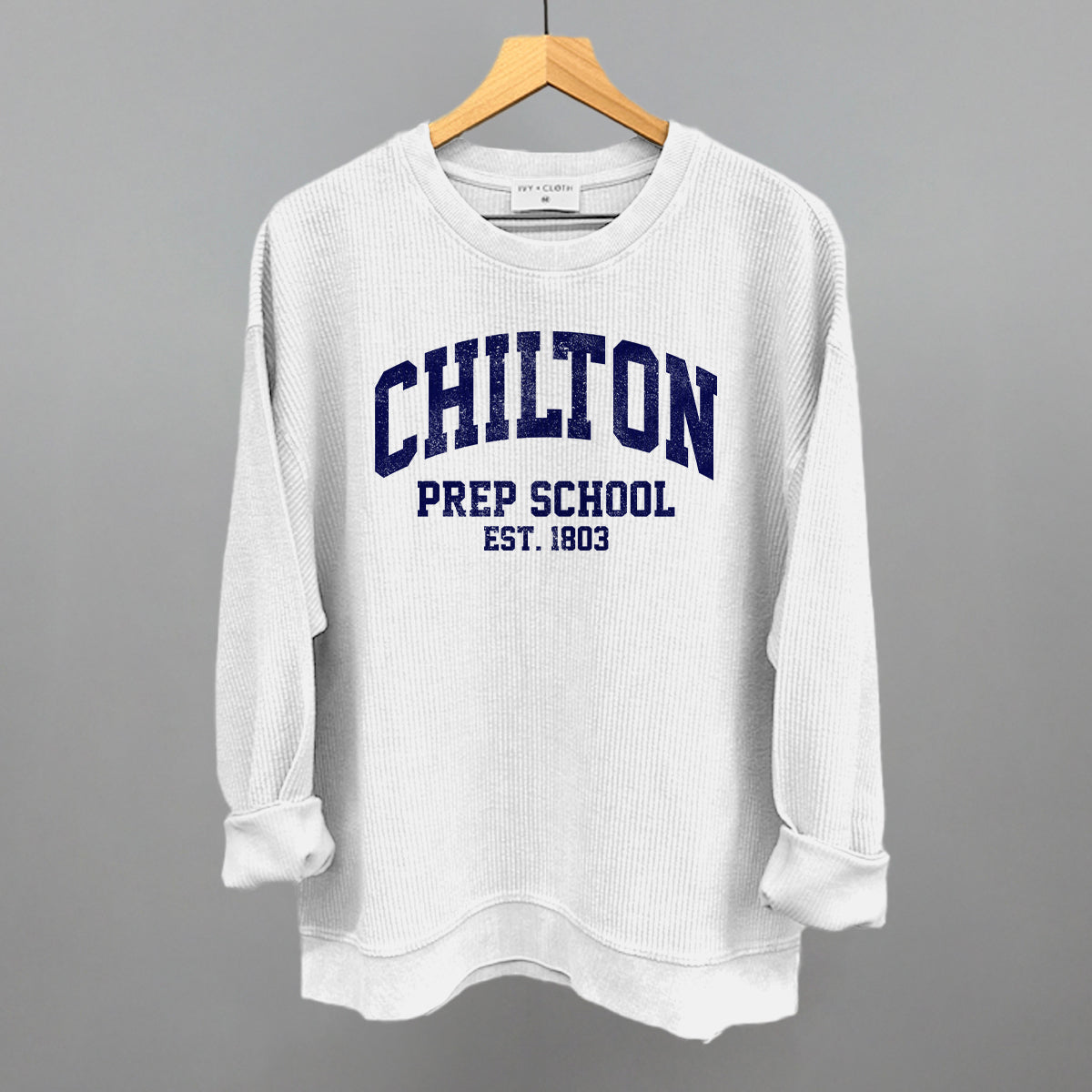 Chilton Prep School Crewneck Sweatshirt -Gilmore Girls Inspired Oatmeal Pullover