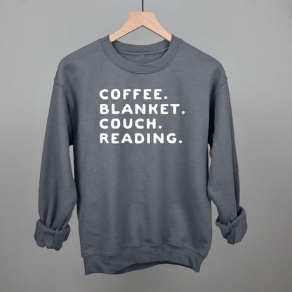 Comfort Colors Coffee Blanket Couch Reading Shirt Bookish Shirt