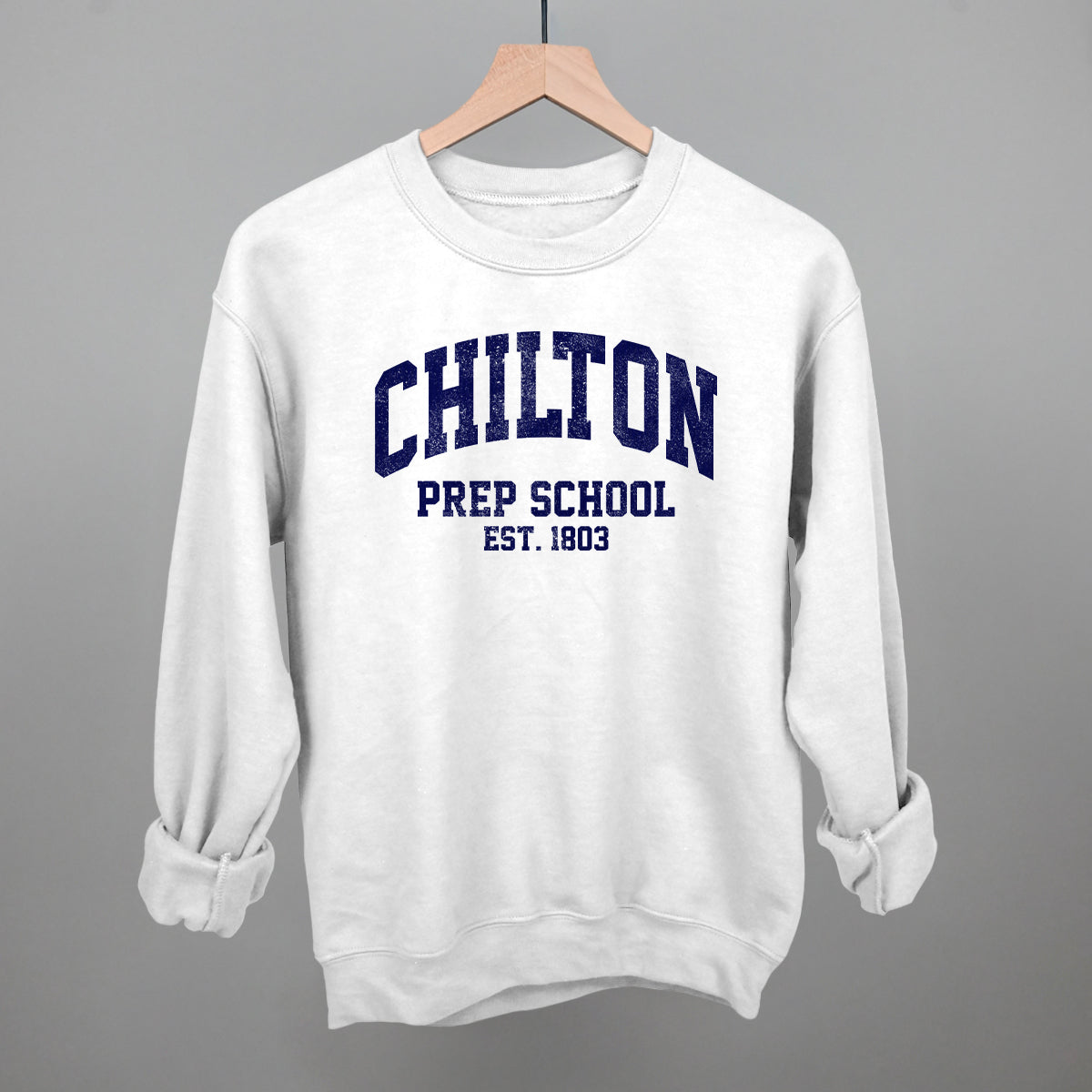 Chilton Prep School Crewneck Sweatshirt -Gilmore Girls Inspired Oatmeal Pullover