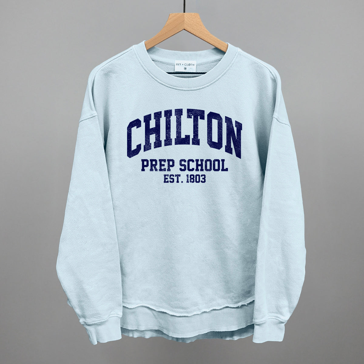 Chilton Prep School Crewneck Sweatshirt -Gilmore Girls Inspired Oatmeal Pullover