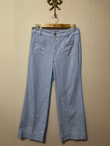 J.Crew Lizzie Pinstripe Pants 27P