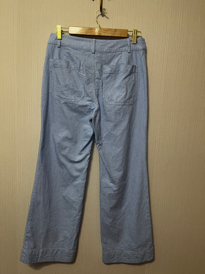 J.Crew Lizzie Pinstripe Pants 27P