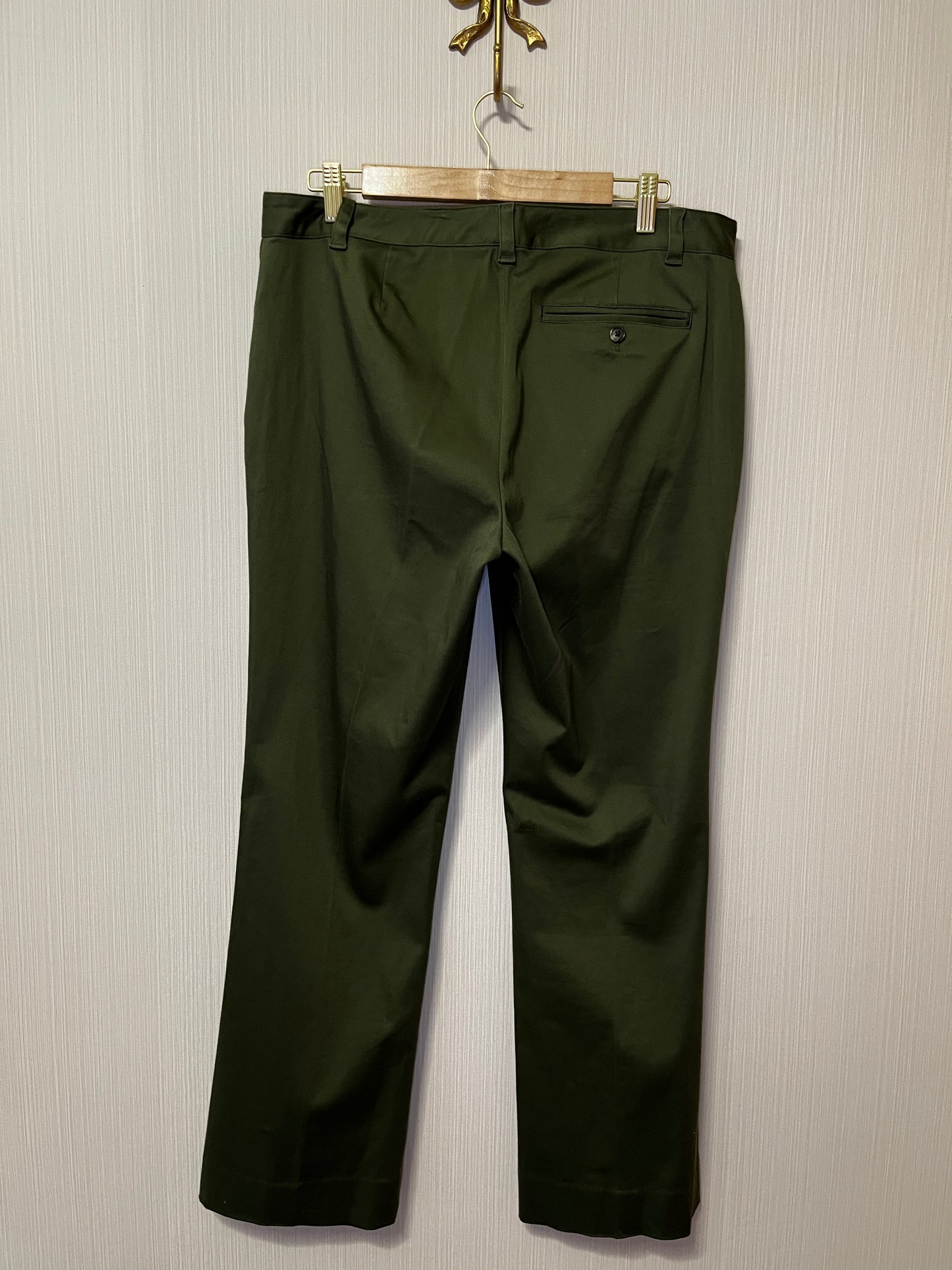 LAUREN RALPH LAUREN "Adelle" Classic Straight Leg Pants