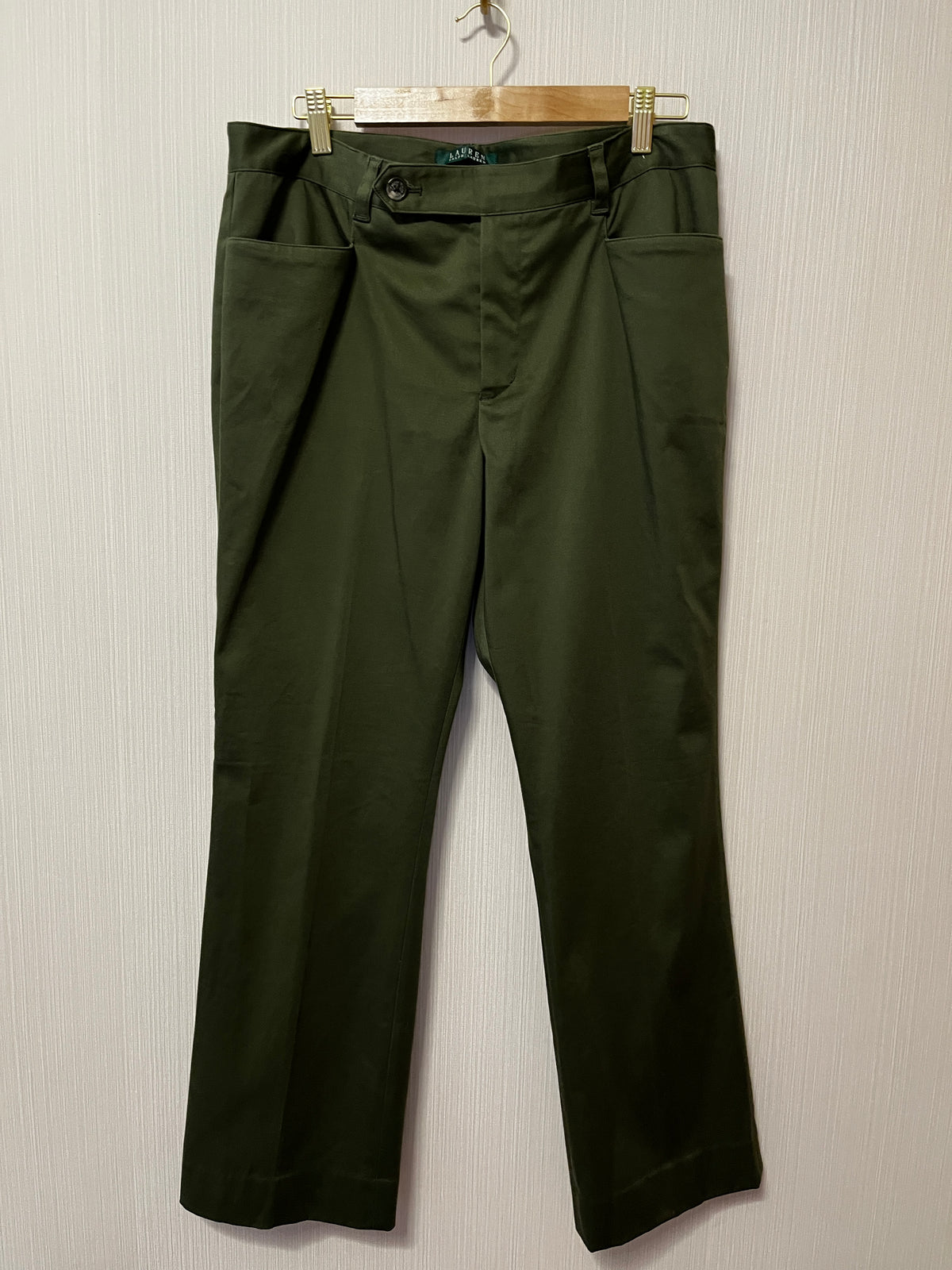 LAUREN RALPH LAUREN "Adelle" Classic Straight Leg Pants