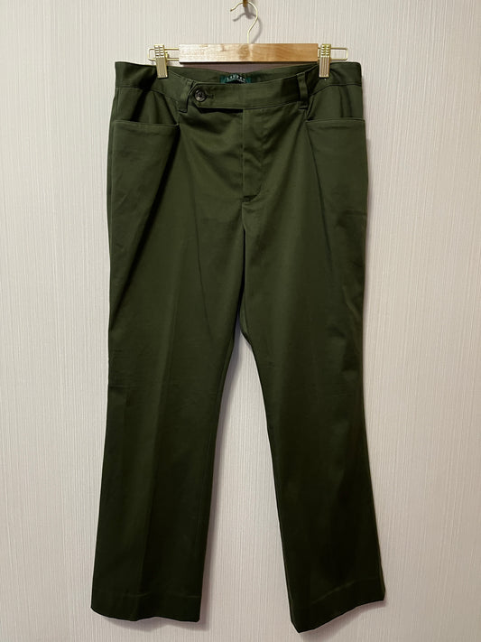 LAUREN RALPH LAUREN "Adelle" Classic Straight Leg Pants
