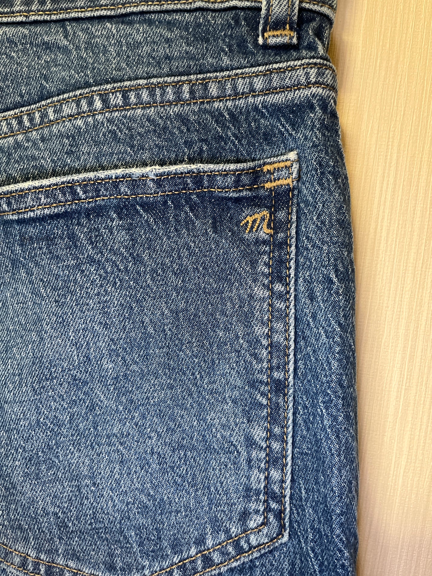 Madewell Longline Straight Jean 28P