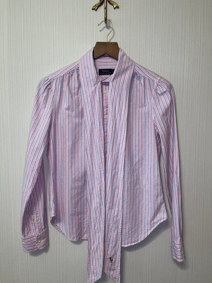 Polo Ralph Lauren Tie-Neck Blouse