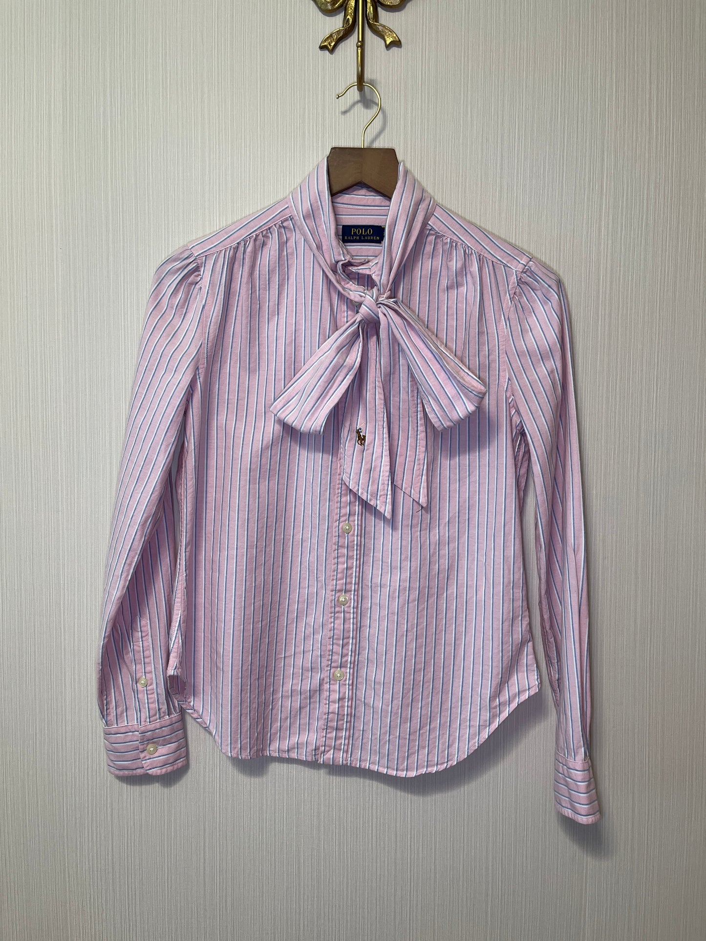 Polo Ralph Lauren Tie-Neck Blouse