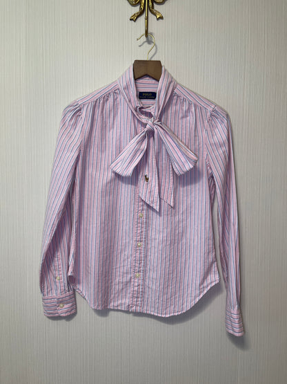 Polo Ralph Lauren Tie-Neck Blouse