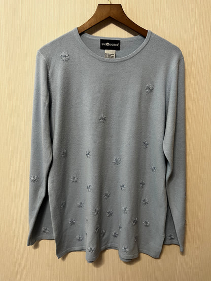 Sag Harbor Embroidered Sweater