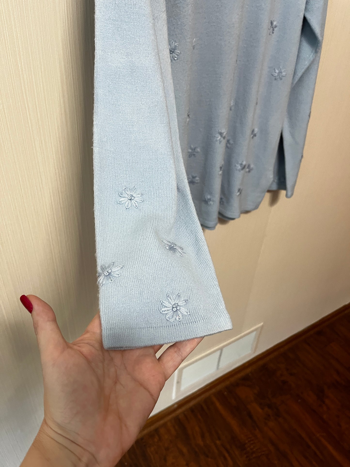 Sag Harbor Embroidered Sweater
