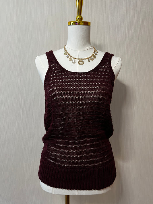 Madewell Linen Sweater Vest