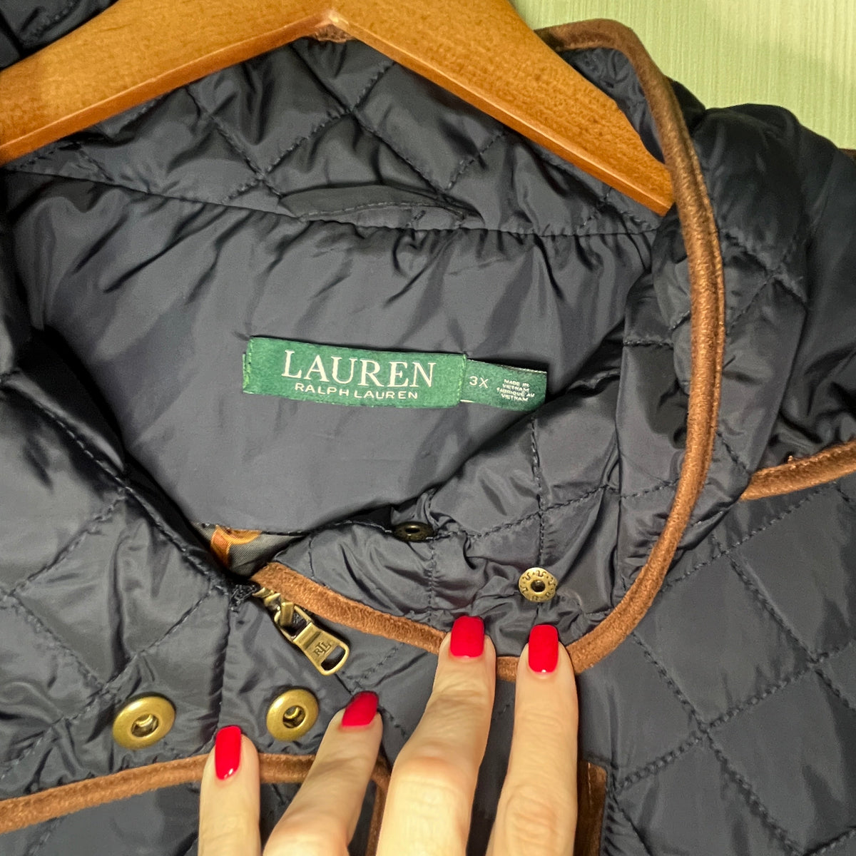 LAUREN RALPH LAUREN Heritage Diamond-Quilted Barn Coat