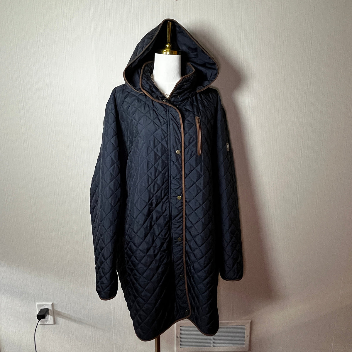 LAUREN RALPH LAUREN Heritage Diamond-Quilted Barn Coat