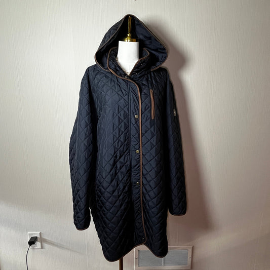 LAUREN RALPH LAUREN Heritage Diamond-Quilted Barn Coat
